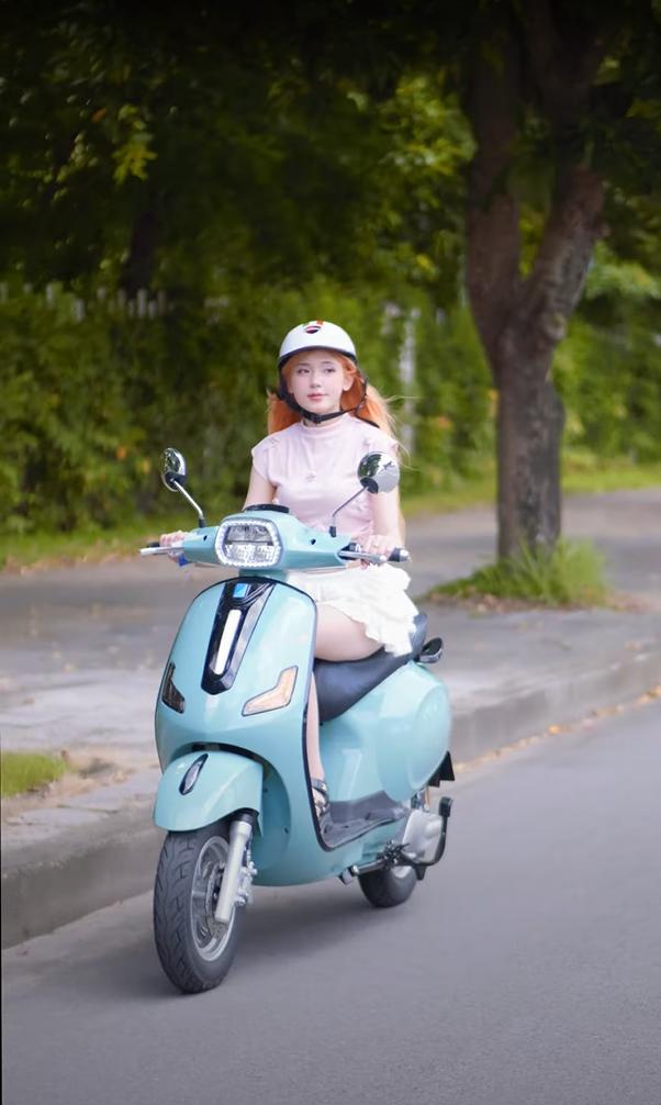 xe máy điện vespa vr3 motor thái